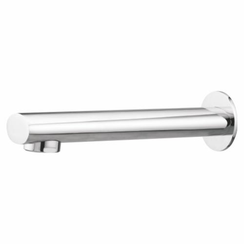 Wall Spout-Plain With Wall Flange Chrome